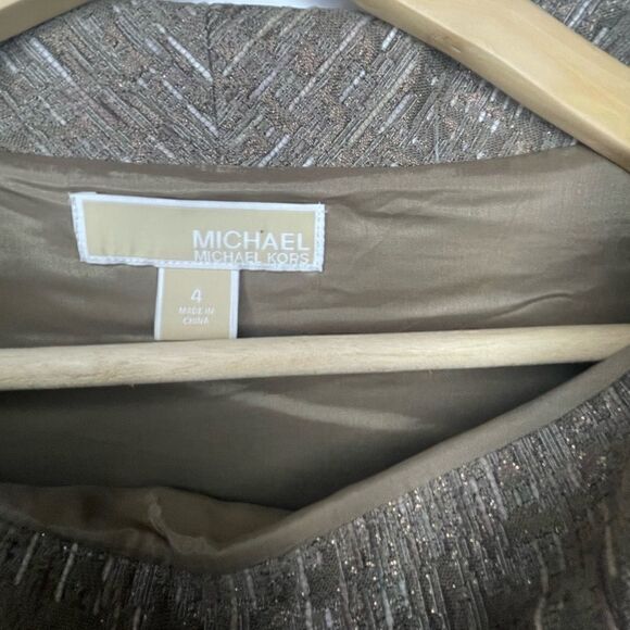 Michael Kors Cowl Neck Sleeveless Dress Size 4 - Picture 4 of 12